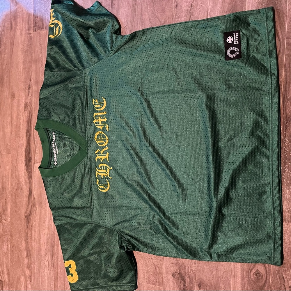 Chrome Hearts Green Mesh Jersey